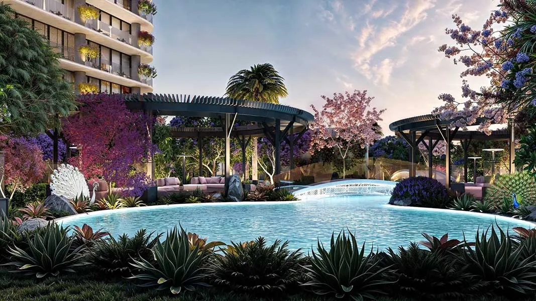 Landscape Pool Area