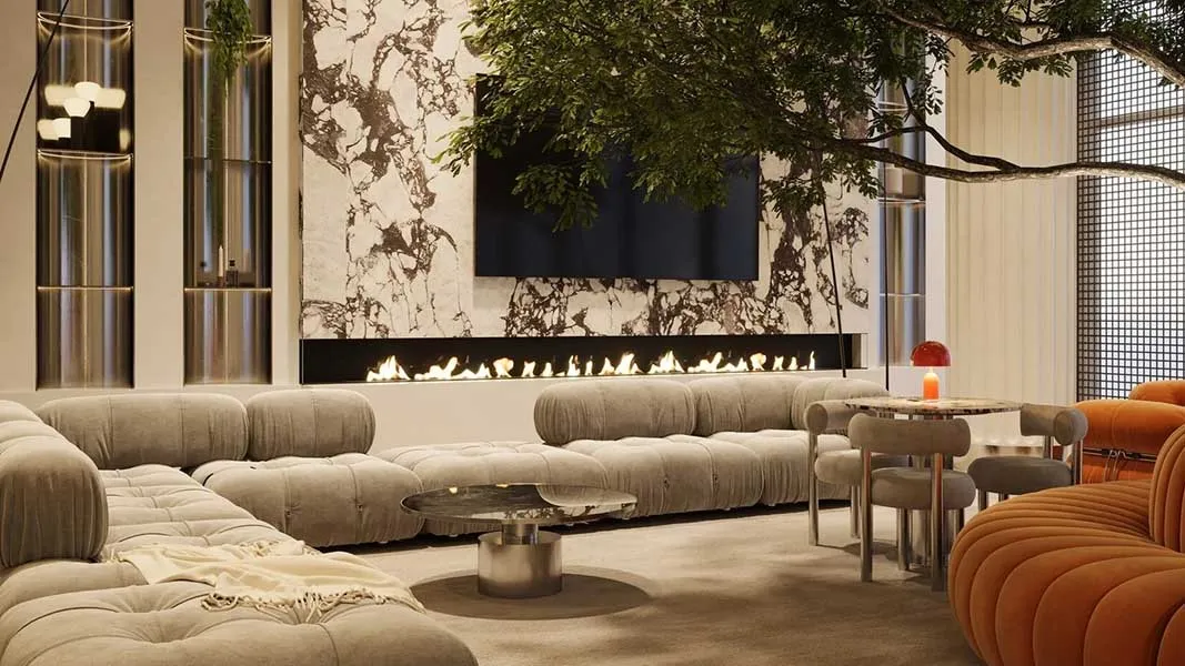 Contemporary Waiting Lounge