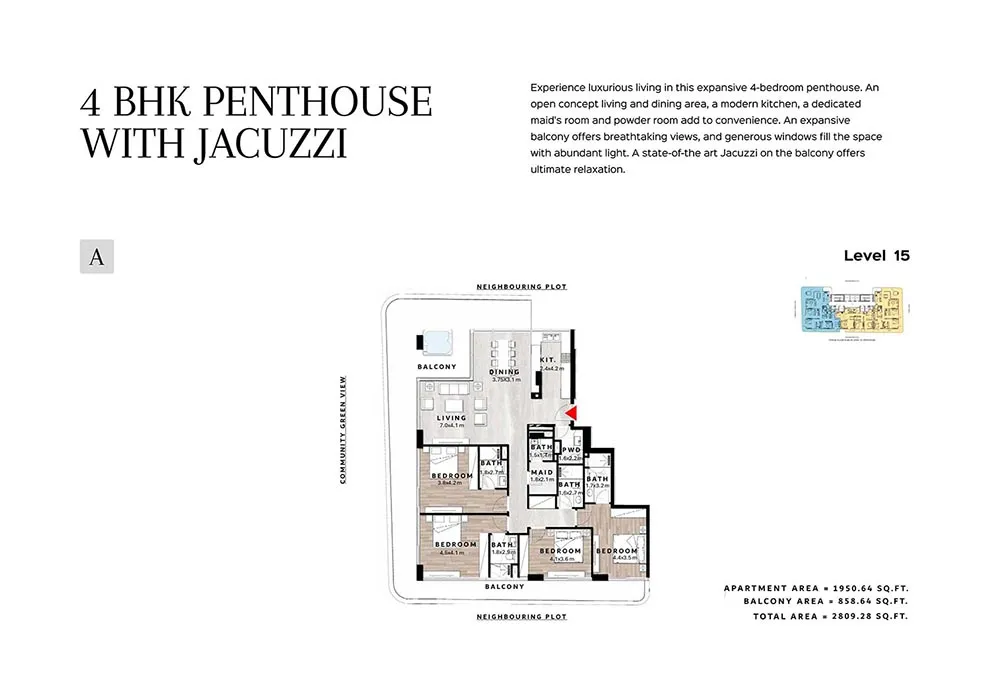 4 Bedroom Penthouse
