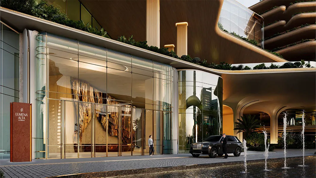 Premium residential entrance