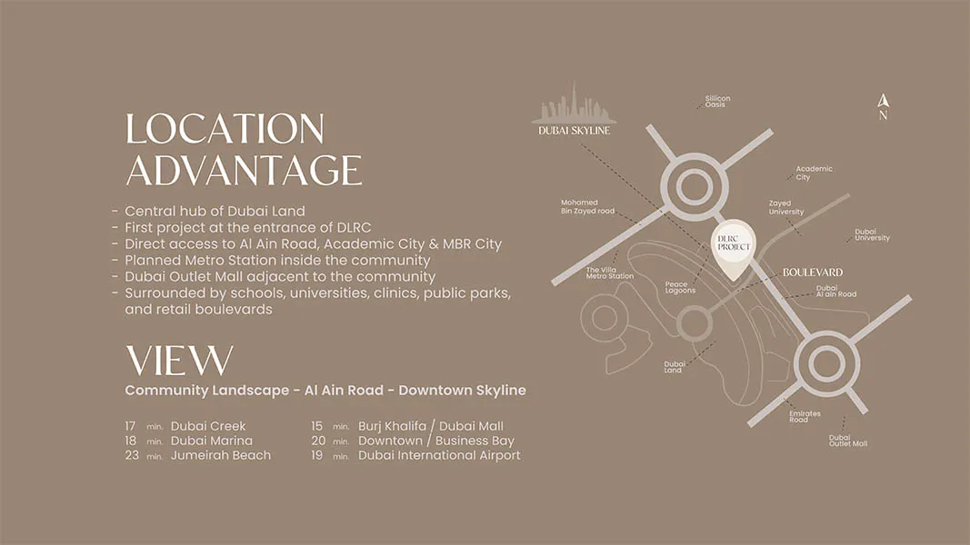 Sky Line by Peace Homes Master Plan