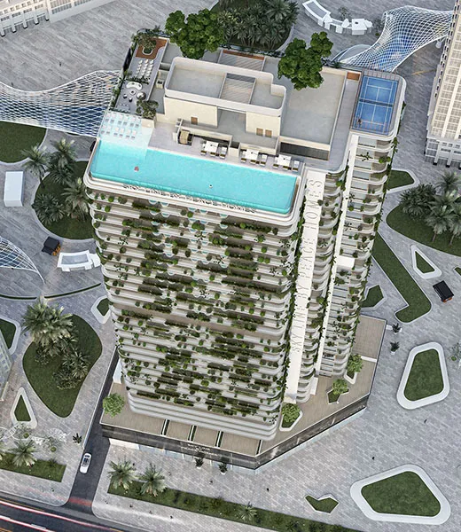 Building Aerial View