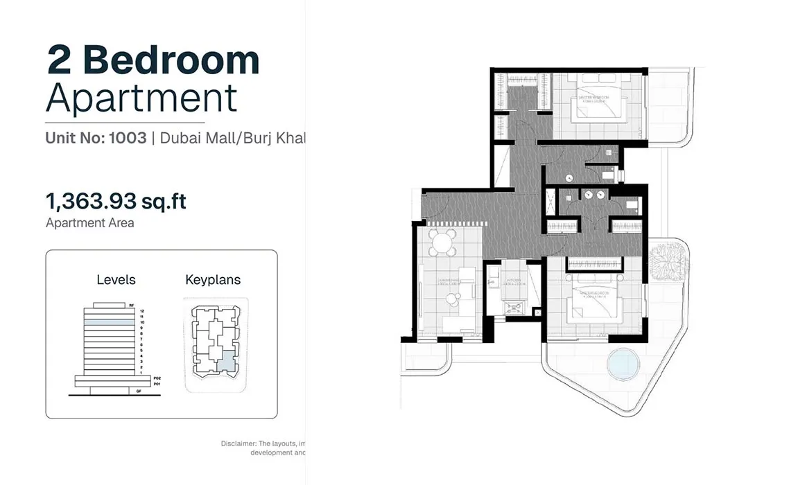 2 Bedroom Apartment