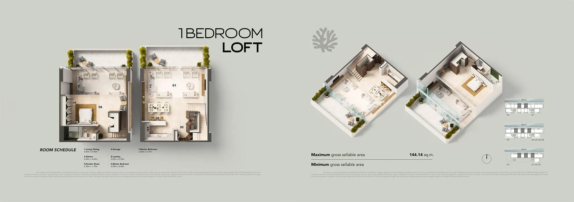 1 Bedroom Apartment