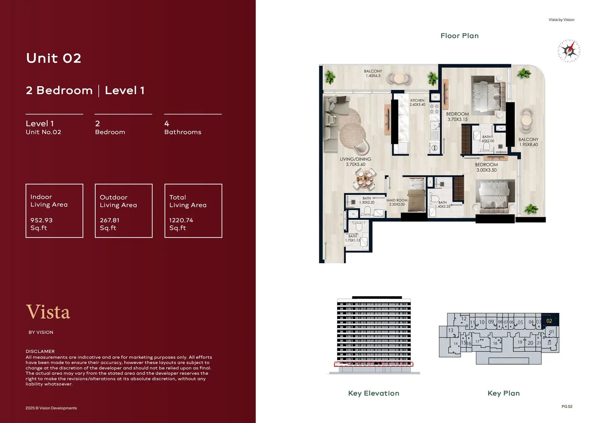 2 Bedroom Apartment