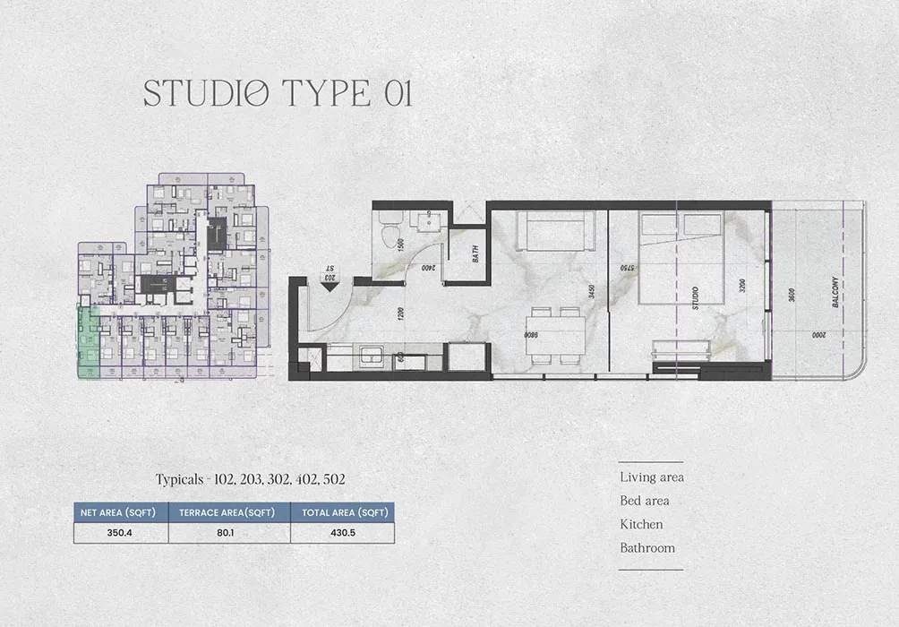 Studio Apartment