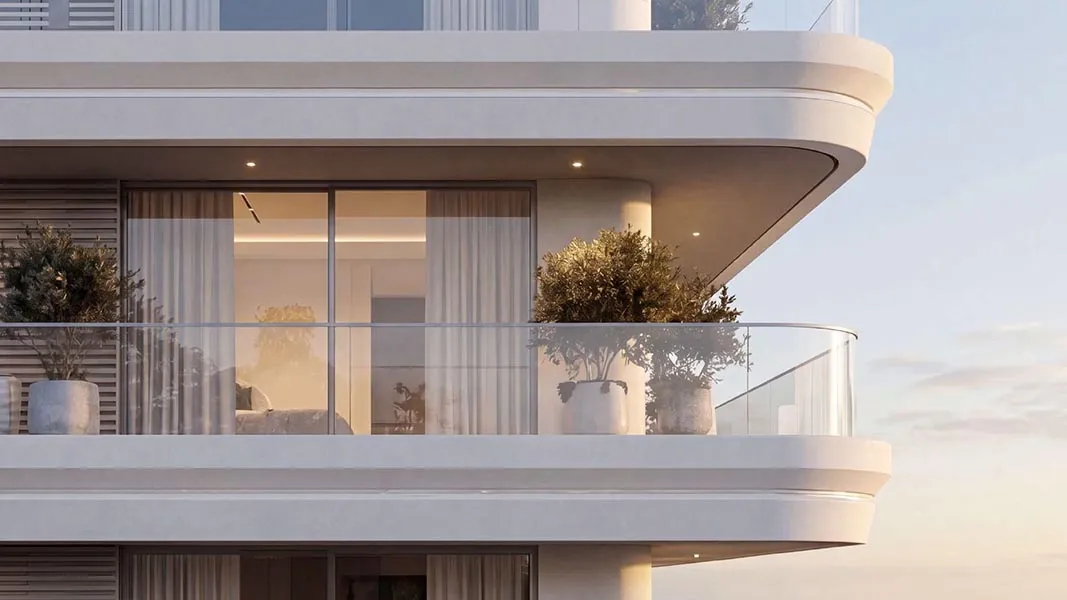 Modern balcony