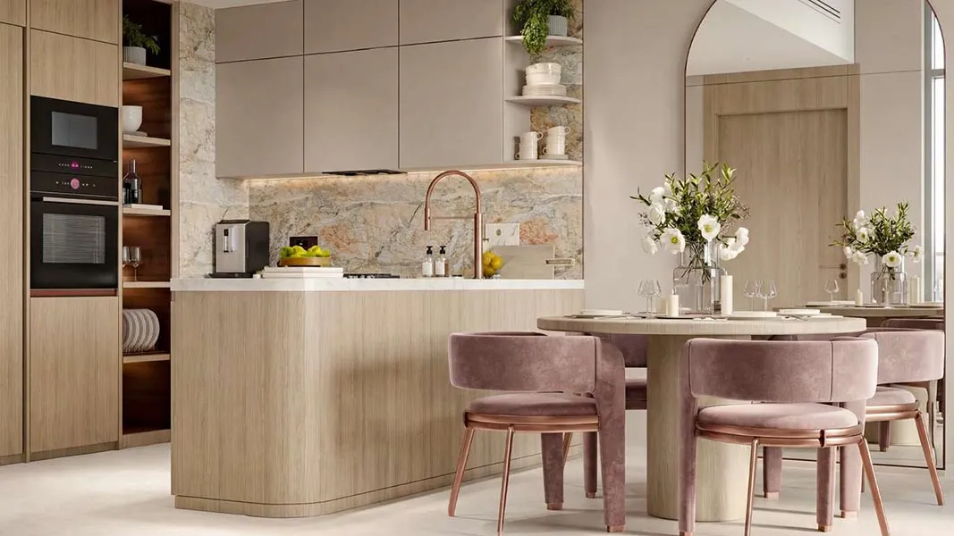 Dining area interior