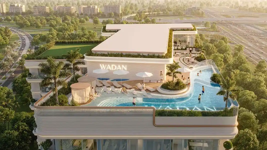 Rooftop swimming pool