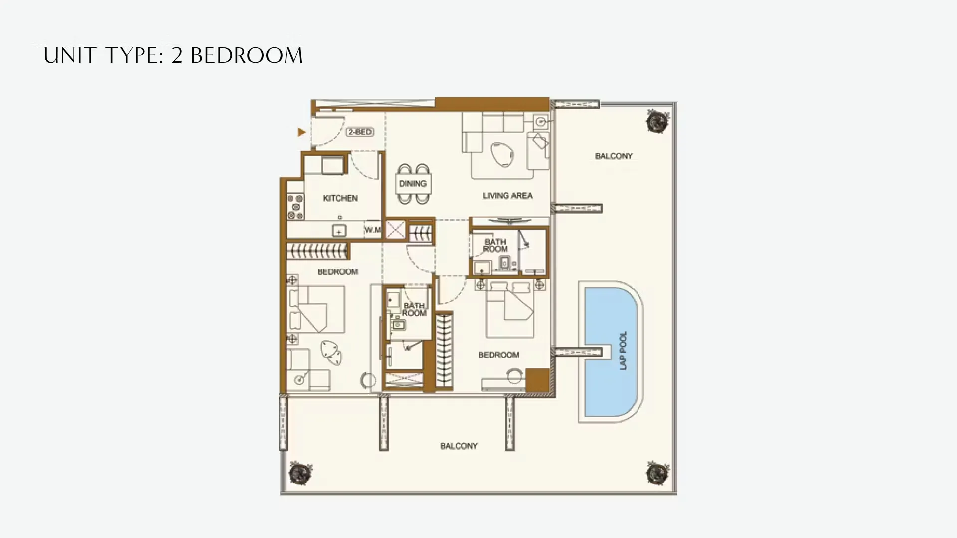 2 Bedroom Apartment