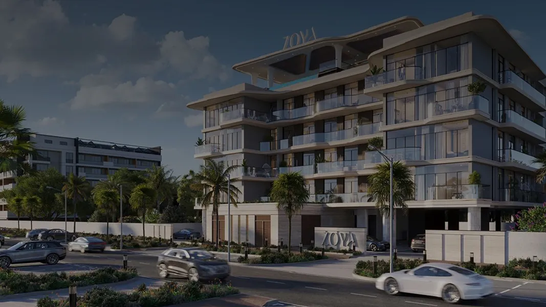 Modern residential exterior