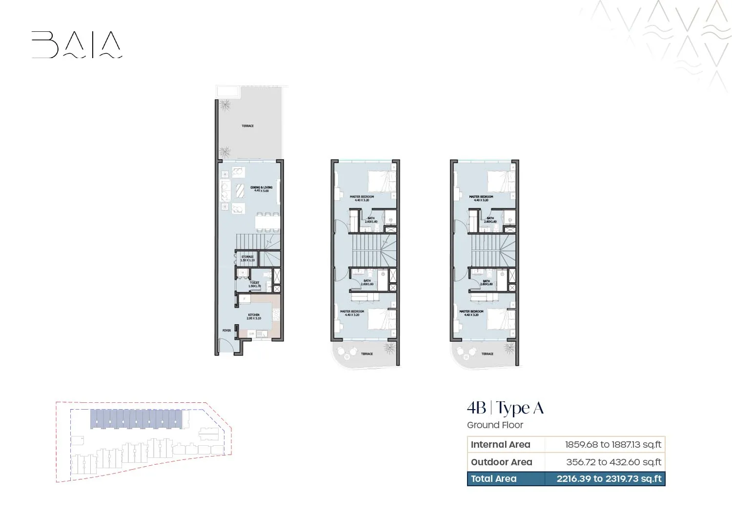 4 Bedroom Townhouses