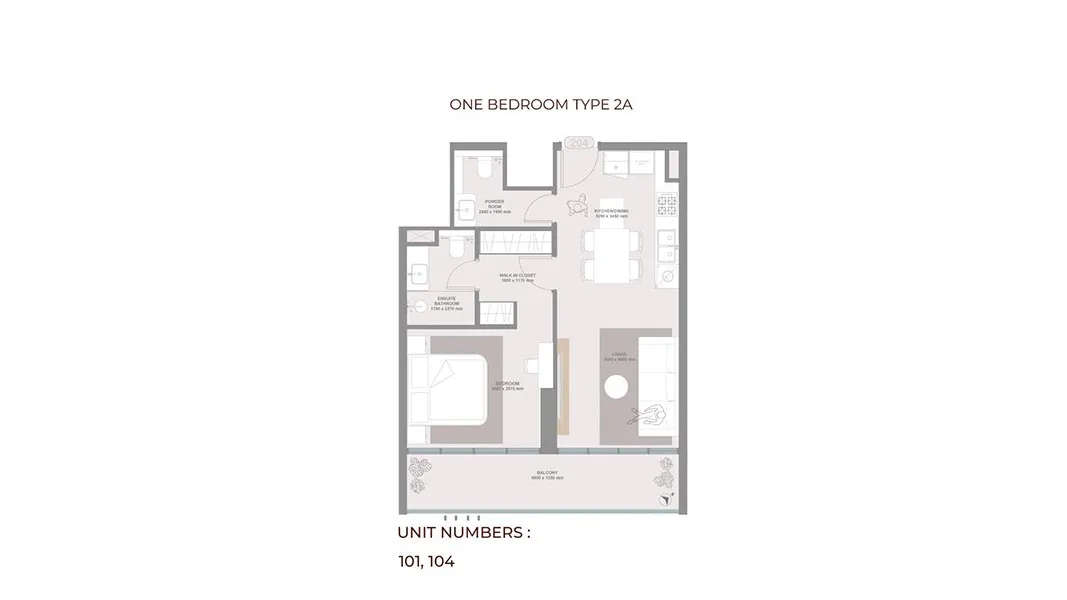 1 Bedroom Apartment