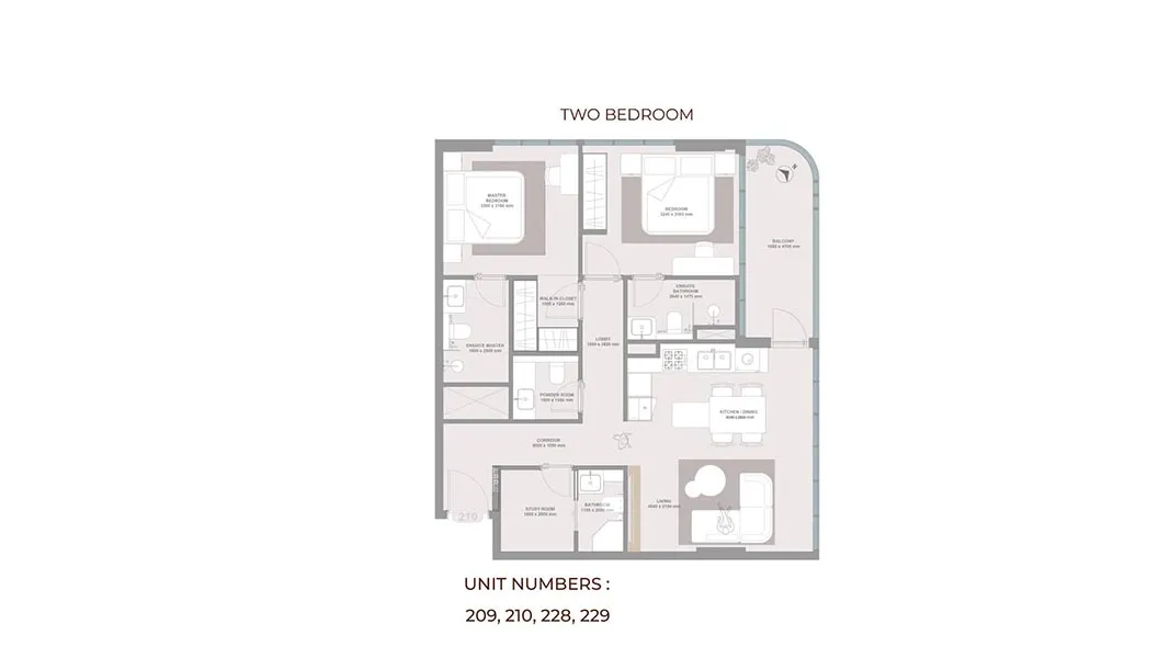 2 Bedroom Apartment