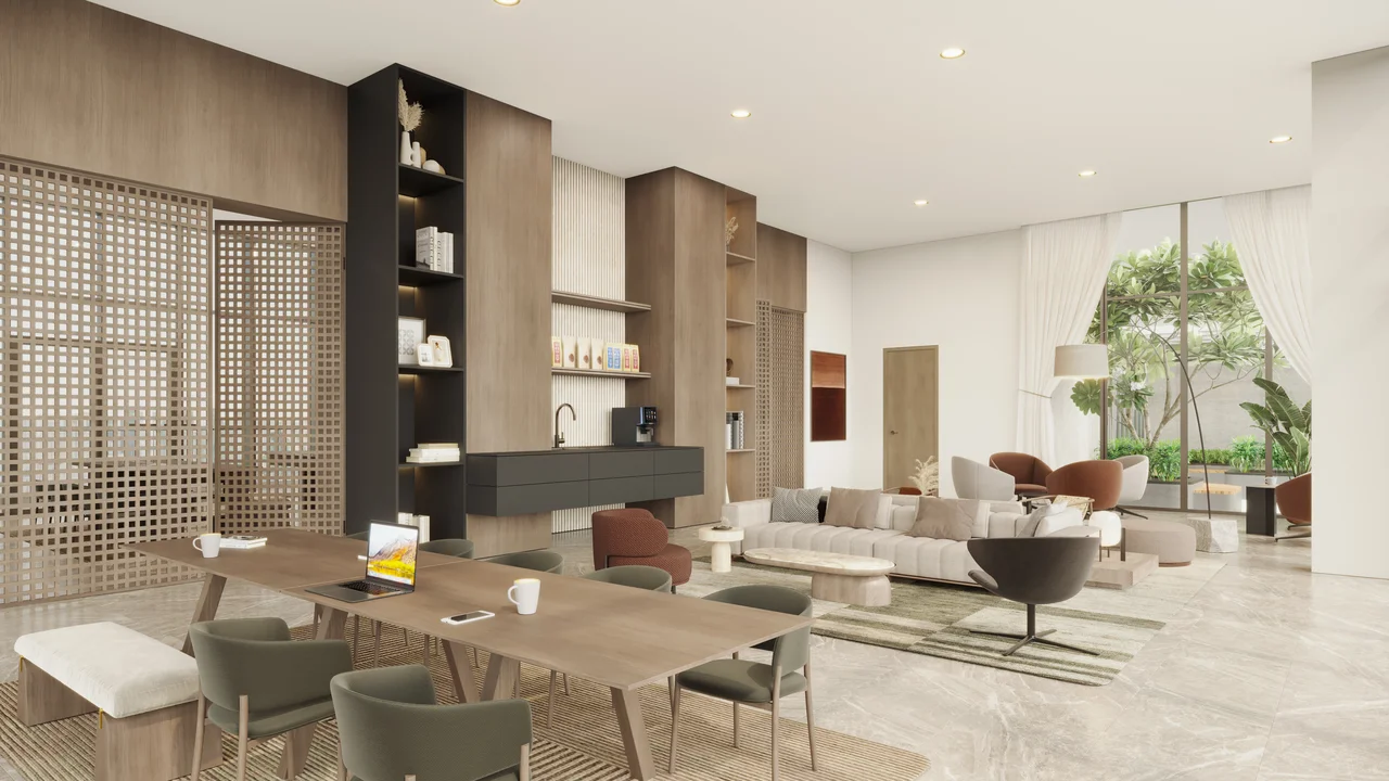 Grand entrance lobby