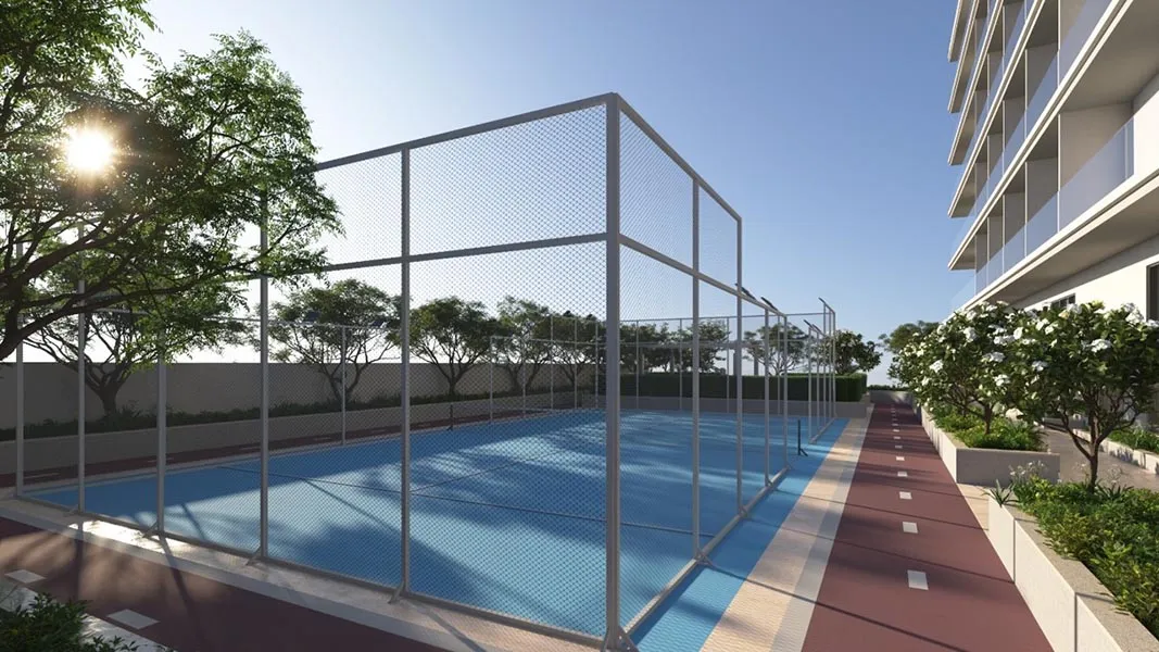 Outdoor sports court