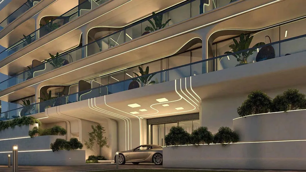 Night Exterior View
