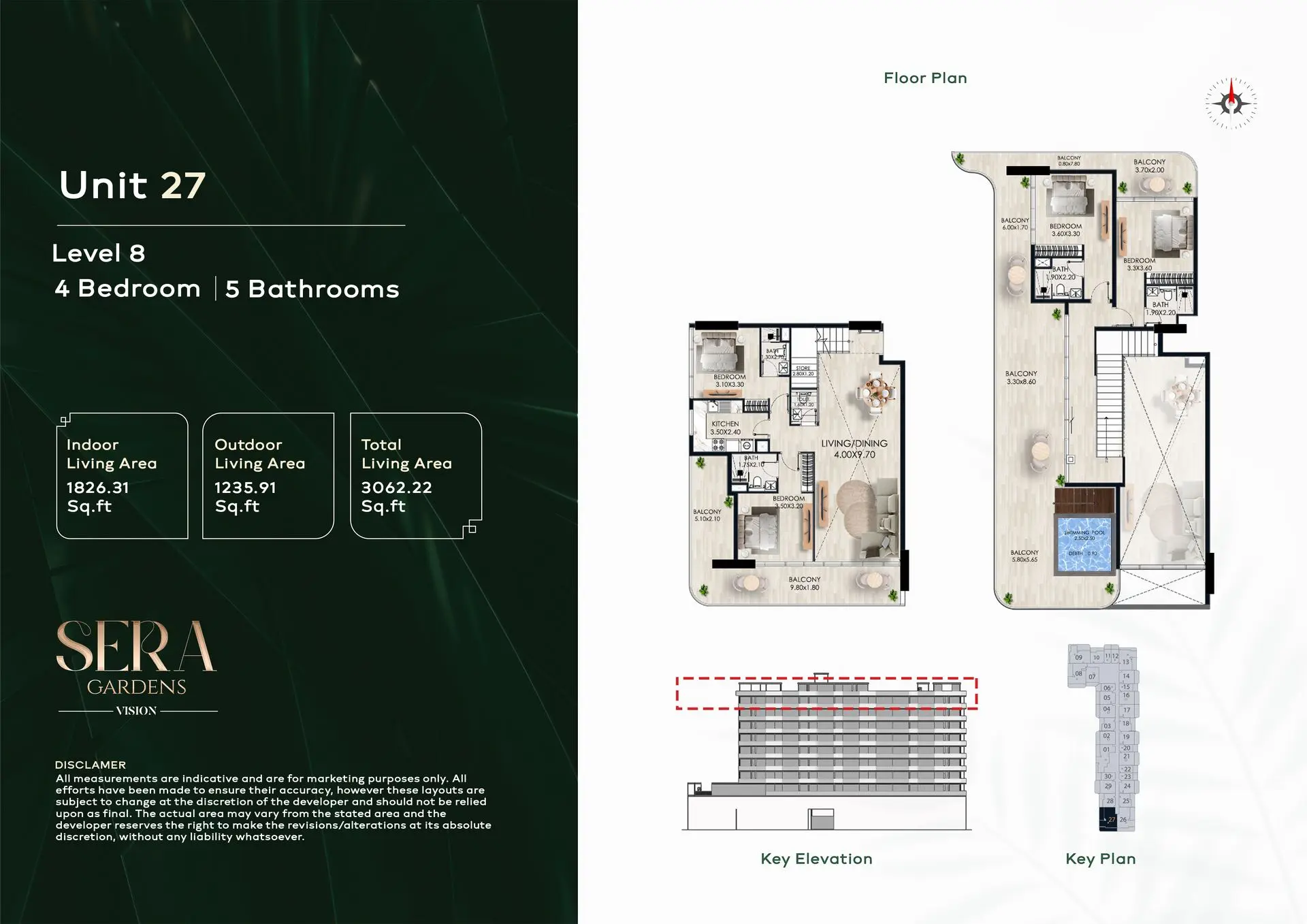 4 Bedroom Apartment
