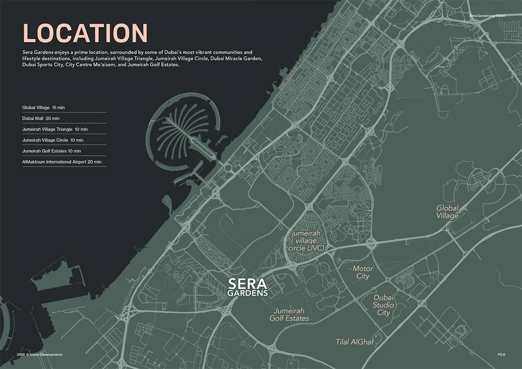 Sera Gardens Master Plan