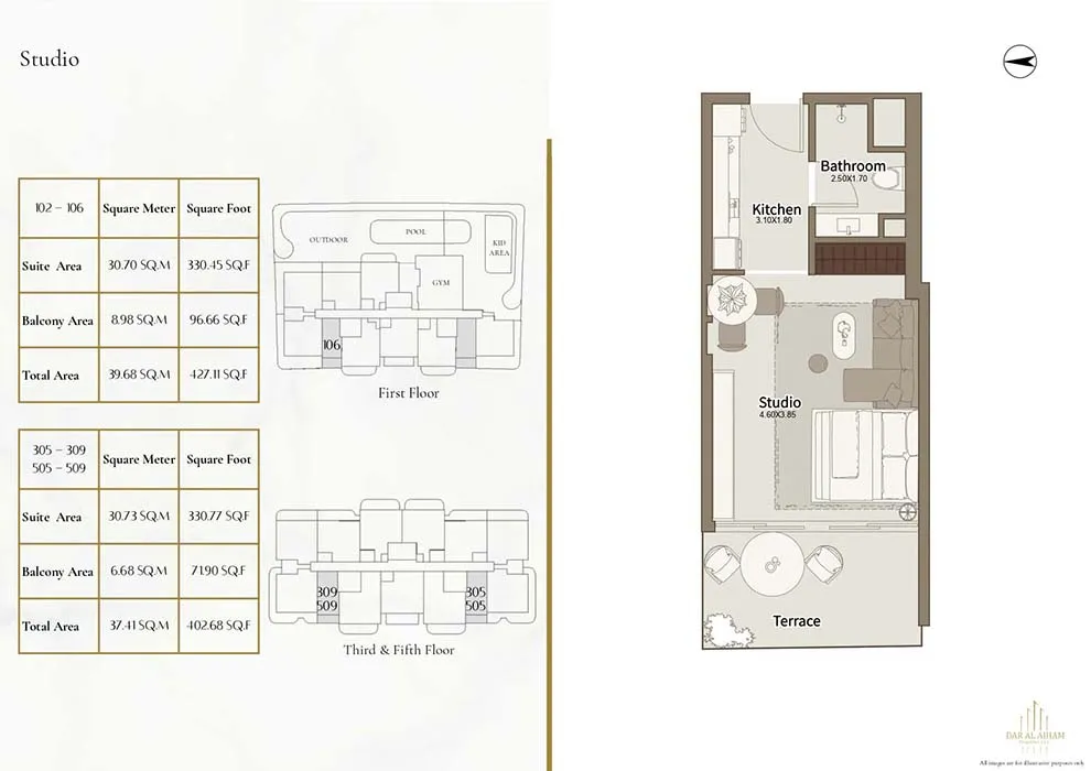 Studio Apartment
