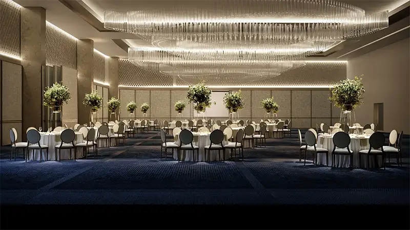 Grand lobby interior