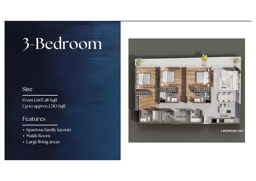 3 Bedroom Apartment