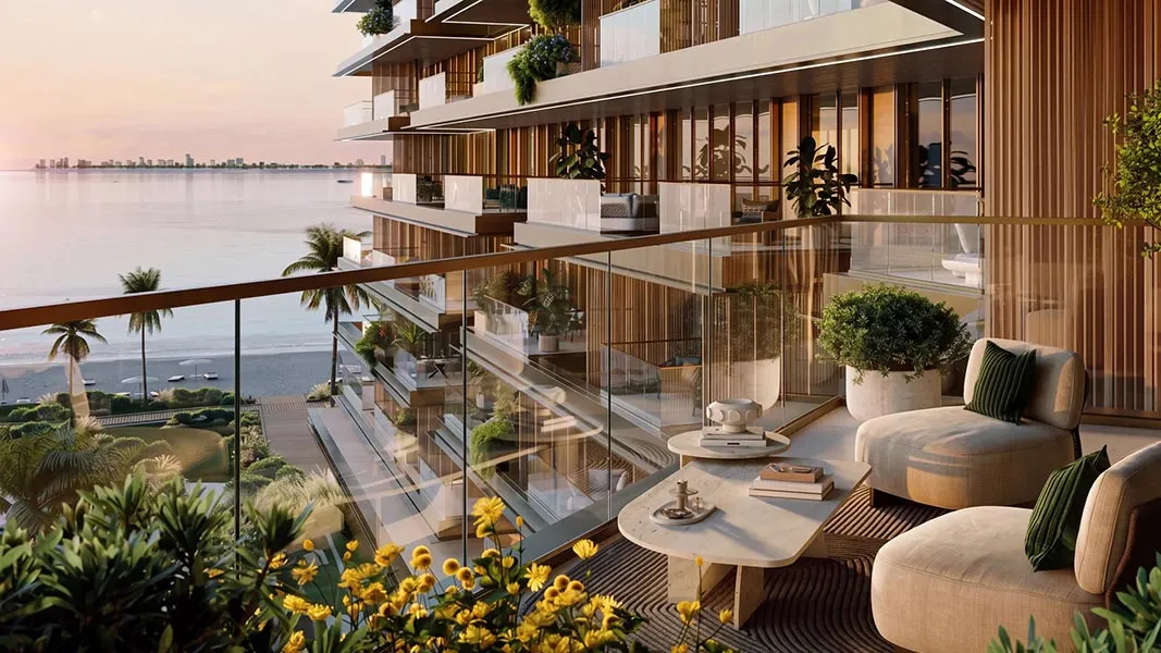 Outdoor dining terrace