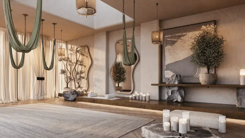 Elegant reception area