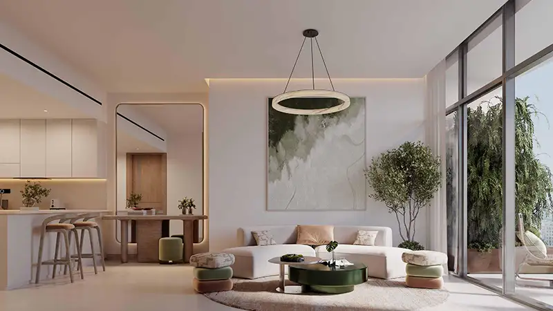 Bright living space