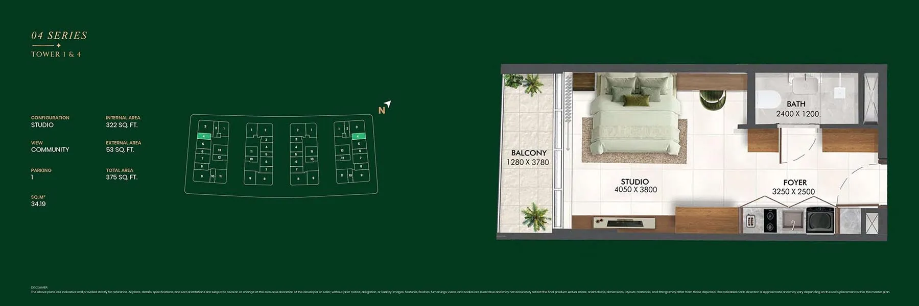 Studio Apartment