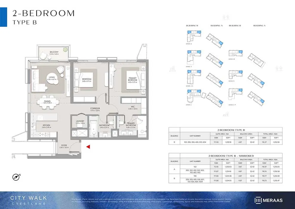 2 Bedroom Apartment