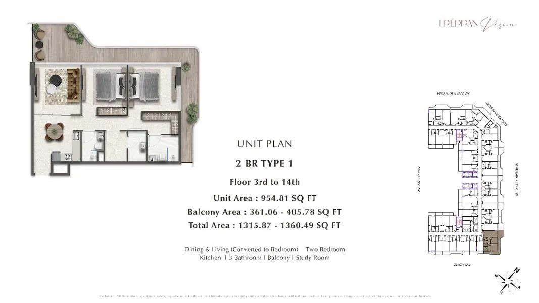 2 Bedroom Apartment
