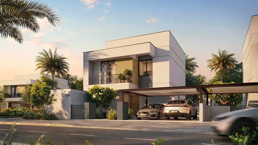 Luxury villa exterior