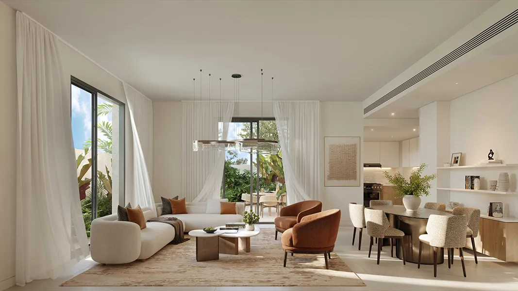 Bright living room