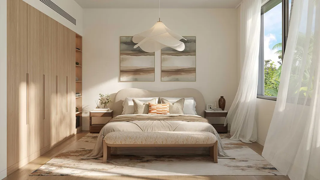 Cozy bedroom