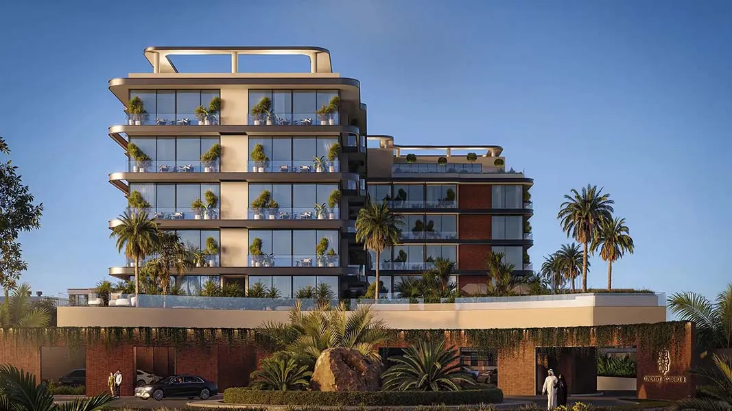 Modern building exterior