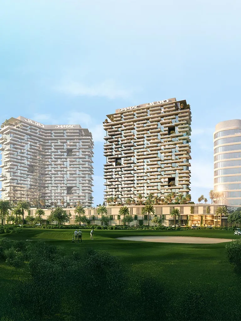 DAMAC District Tower B Banner