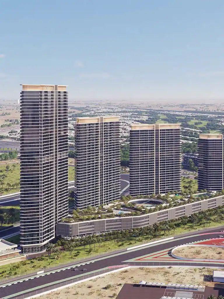 Sobha Solis at Motor City Banner