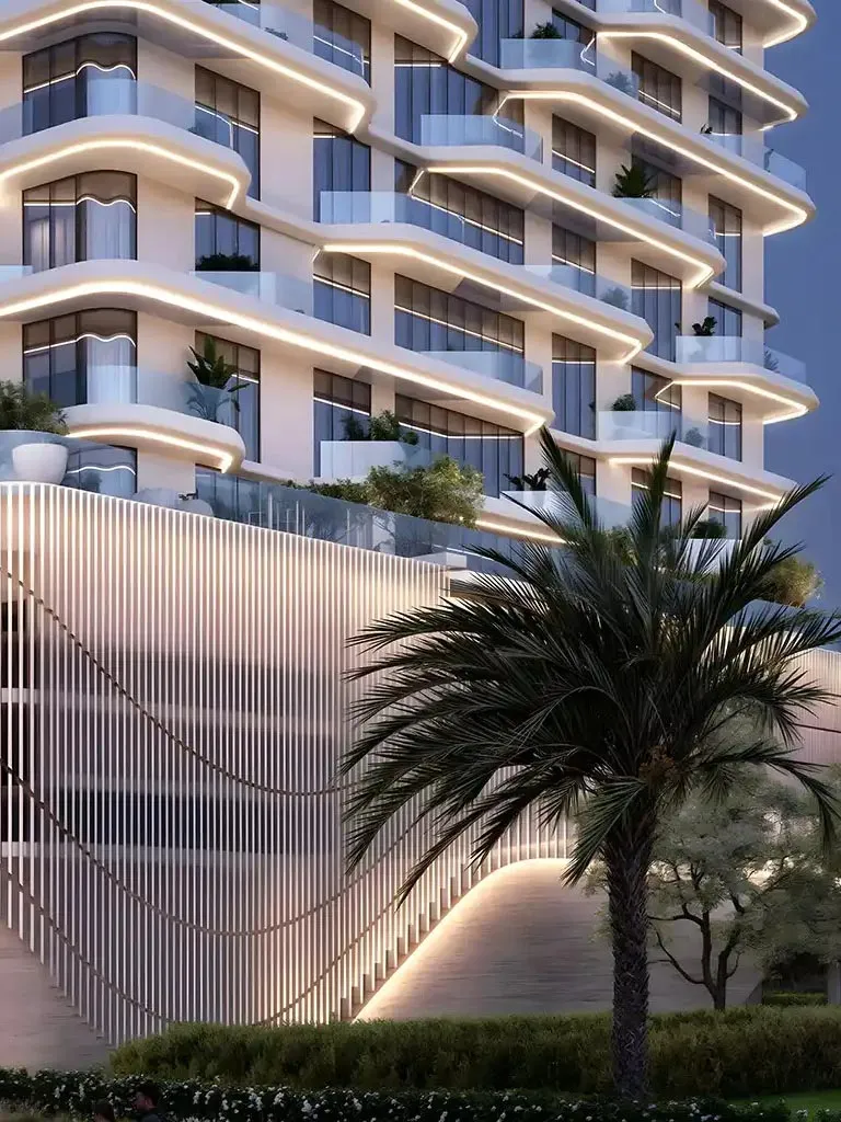 Flora Shore at Dubai Island Banner