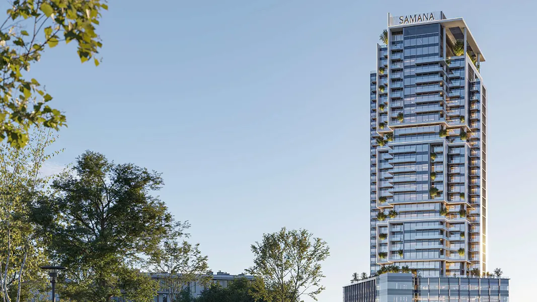 High-rise tower view