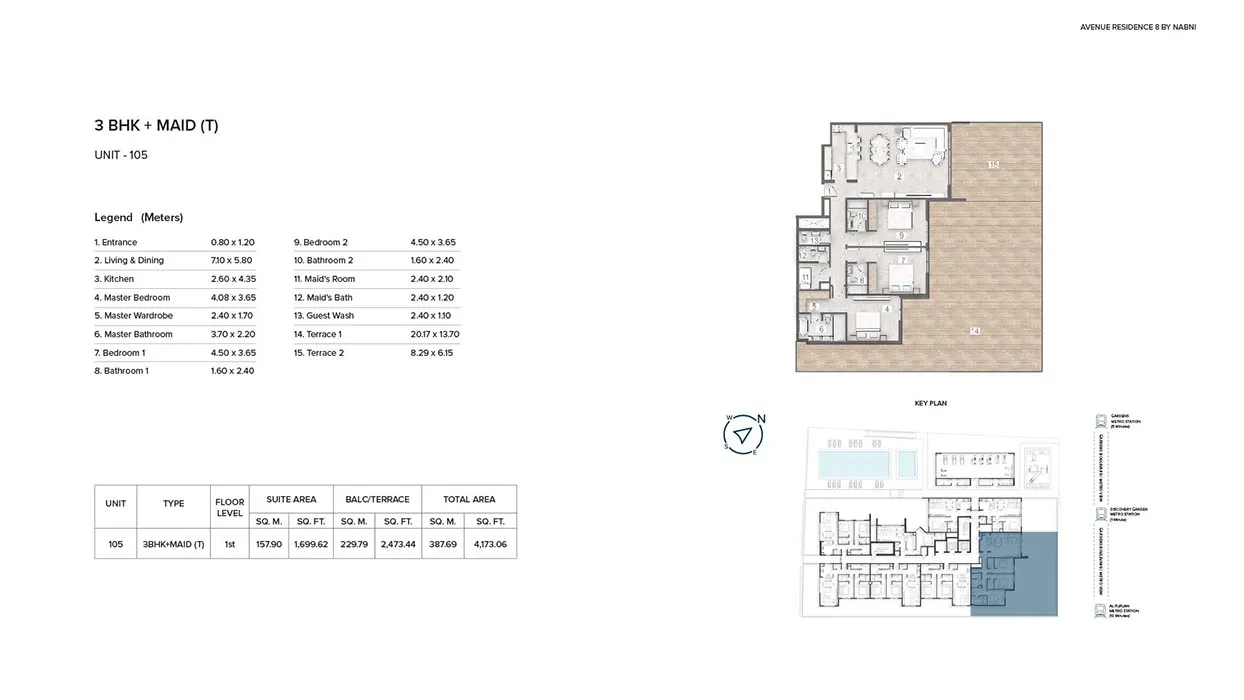 3 Bedroom Apartment