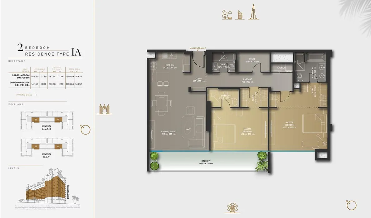 2 Bedroom Apartment