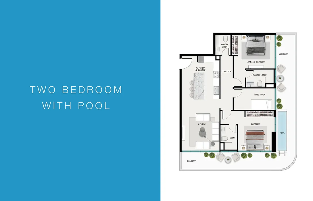 2 Bedroom Apartment