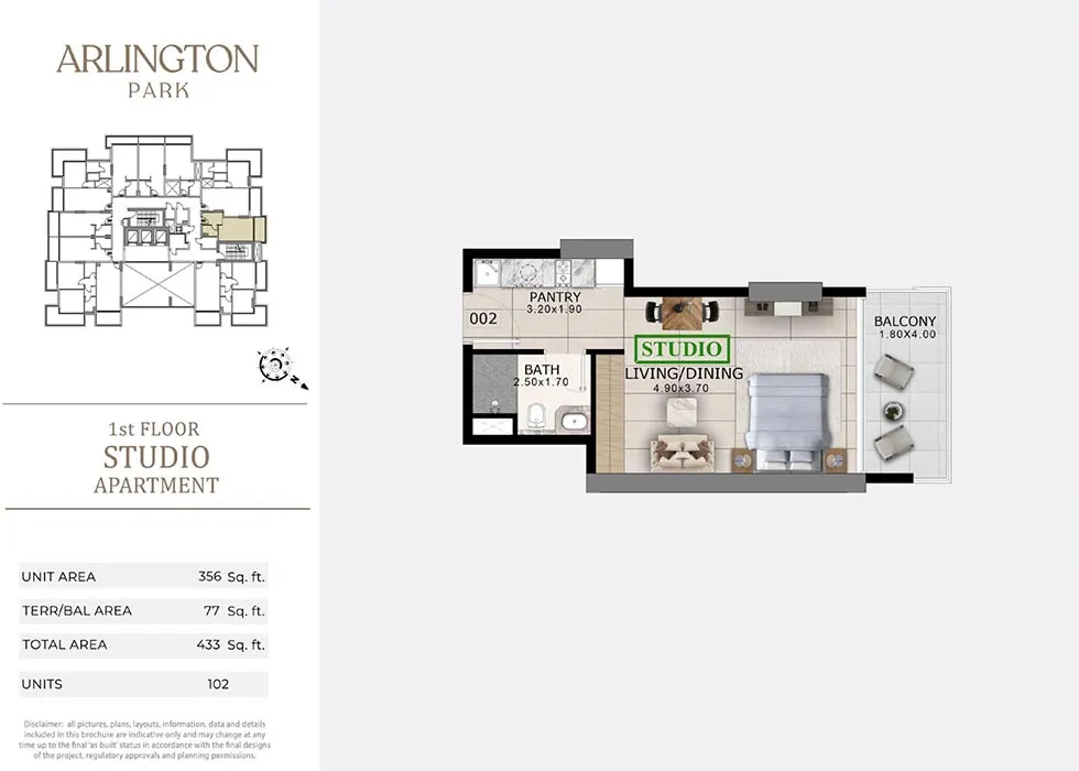 Studio Apartment