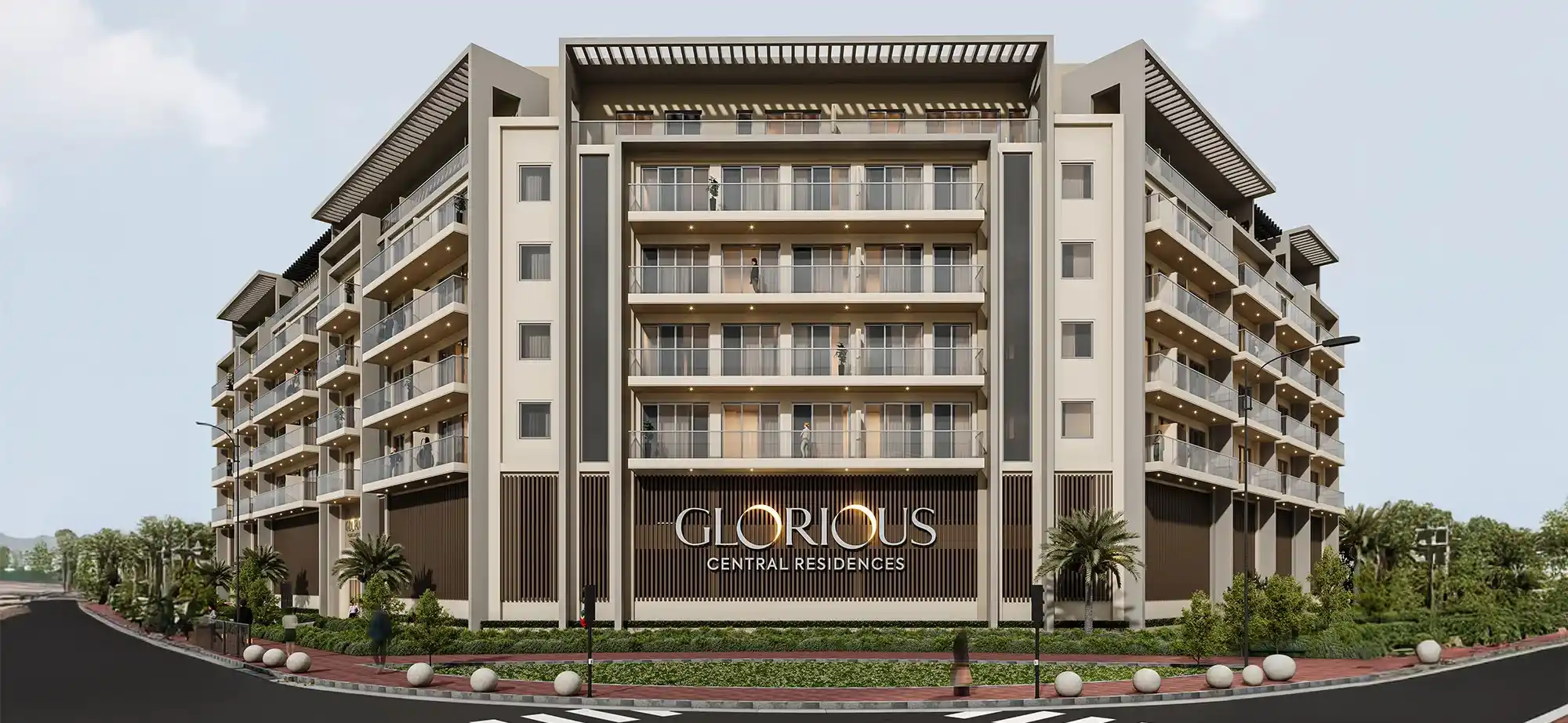 Contemporary Corner Building