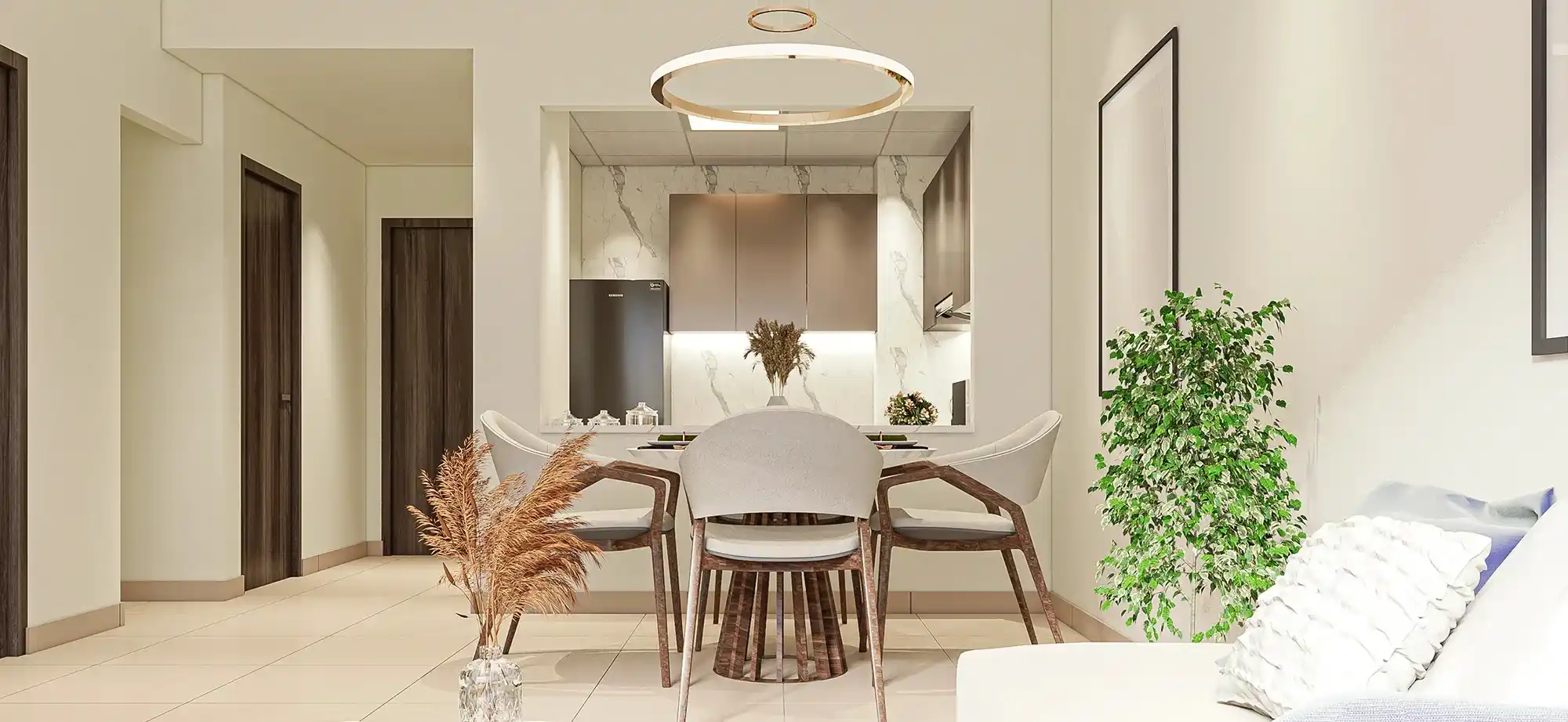 Bright Dining Interior
