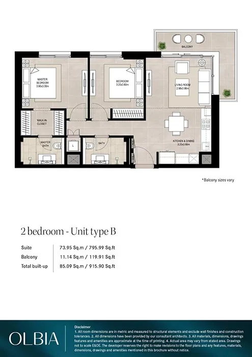 2 Bedroom Apartment