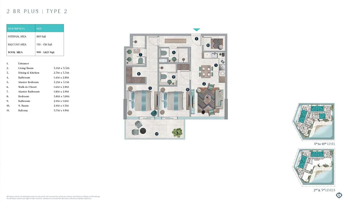 2 Bedroom Apartment