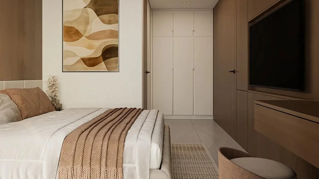 Modern hallway interior