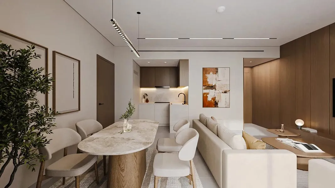 Dining area interior